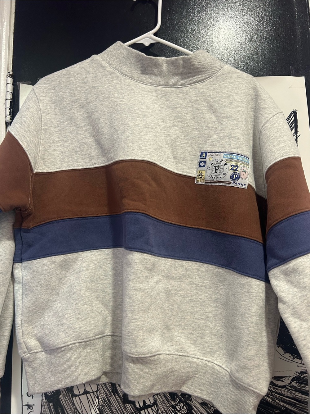 Parke mock neck